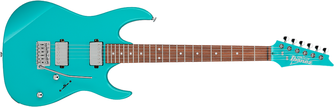 Ibanez Grx120sp Pbl Gio 2h Trem Jat - Pale Blue - Guitarra eléctrica con forma de str. - Main picture
