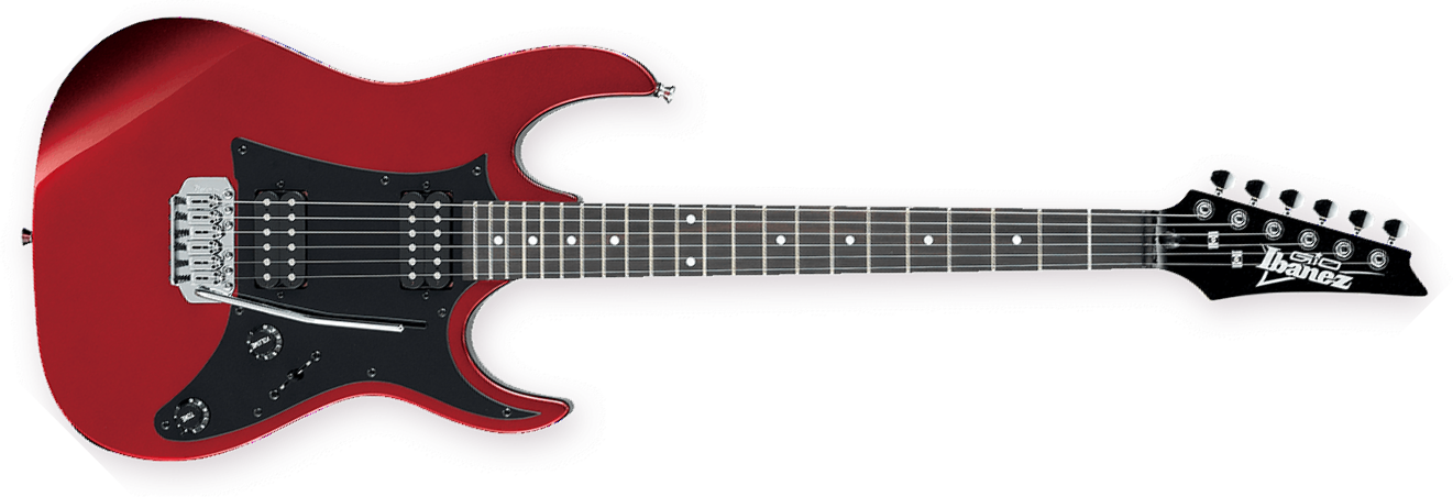 Ibanez Grx20 Ca Gio Hh Trem - Candy Apple - Guitarra eléctrica con forma de str. - Main picture