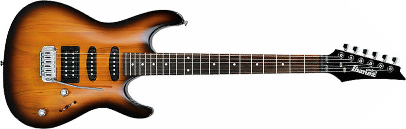 Ibanez Gsa60 Bs Gio Hss Trem Nzp - Brown Sunburst - Guitarra eléctrica con forma de str. - Main picture