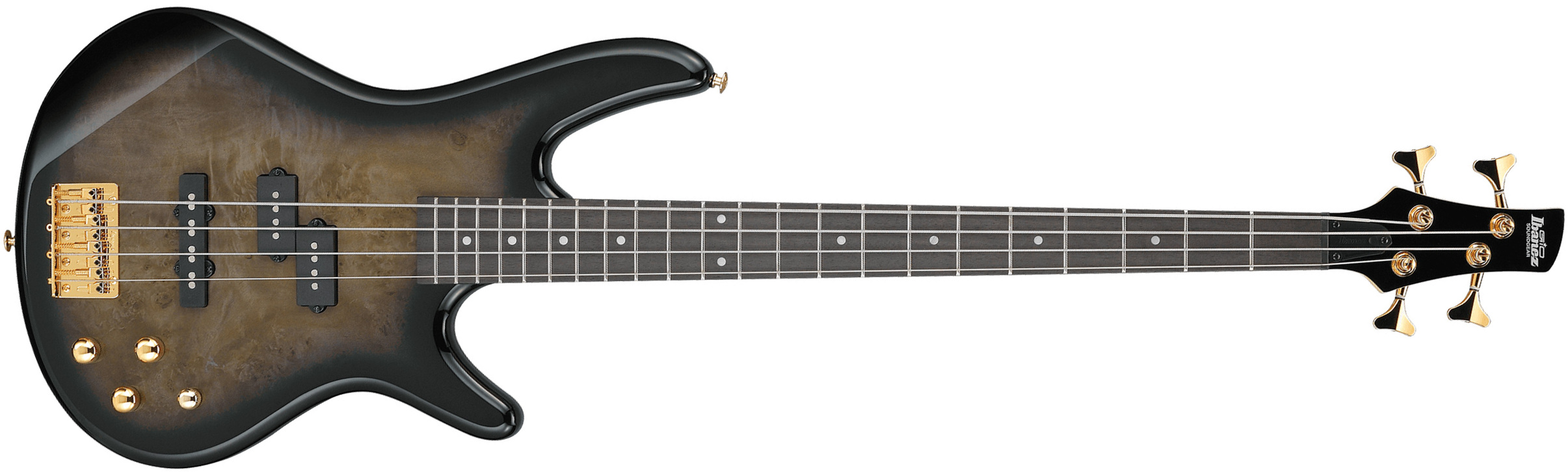 Ibanez Gsr200pc Tpb Gio Active Pur - Transparent Pale Black Burst - Bajo eléctrico de cuerpo sólido - Main picture