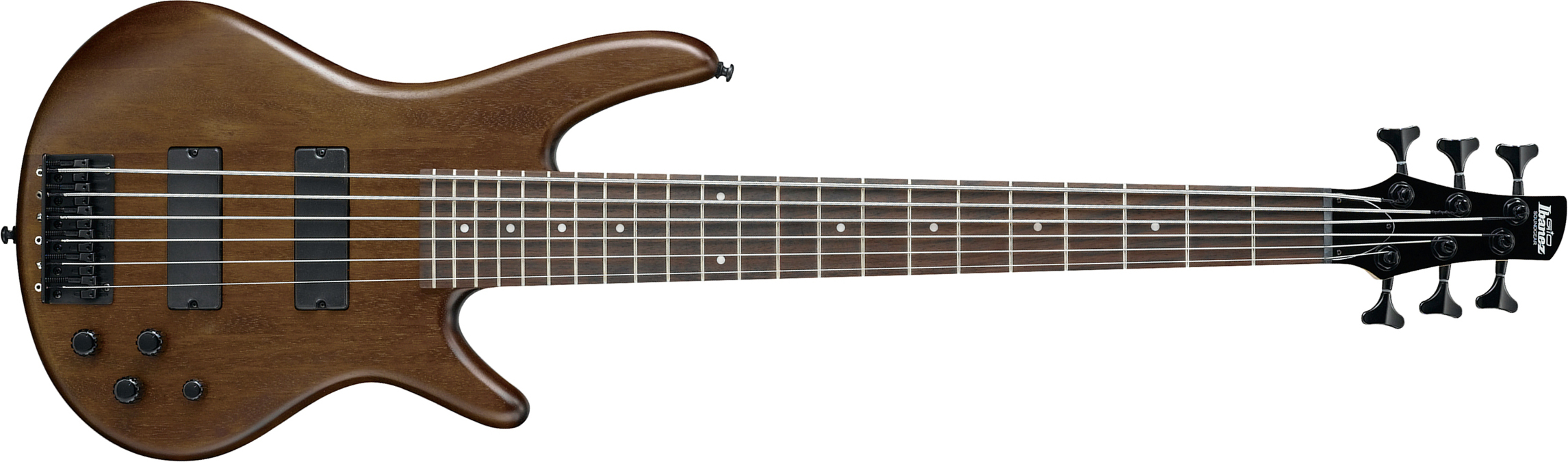 Ibanez Gsr206b Wnf Gio 6c Active Jat - Walnut Flat - Bajo eléctrico de cuerpo sólido - Main picture