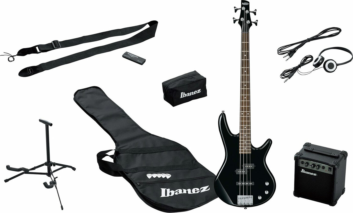 Ibanez Ijsr190 Jumpstart Bass Pack Nzp - Black - Pack bajo eléctrico - Main picture
