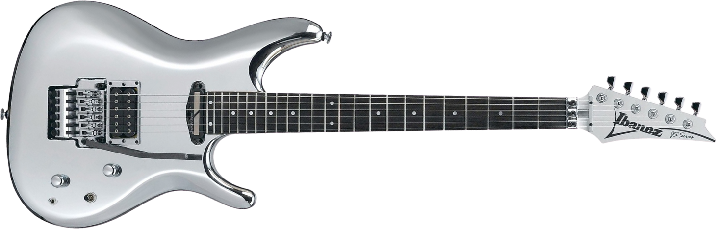 Ibanez Joe Satriani Js1cr Signature Japon H Sustainiac Fr Rw - Chrome Boy - Guitarra eléctrica de doble corte - Main picture
