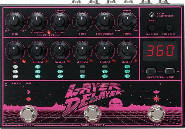 Ibanez Layer Delayer - Pedal de reverb / delay / eco - Main picture