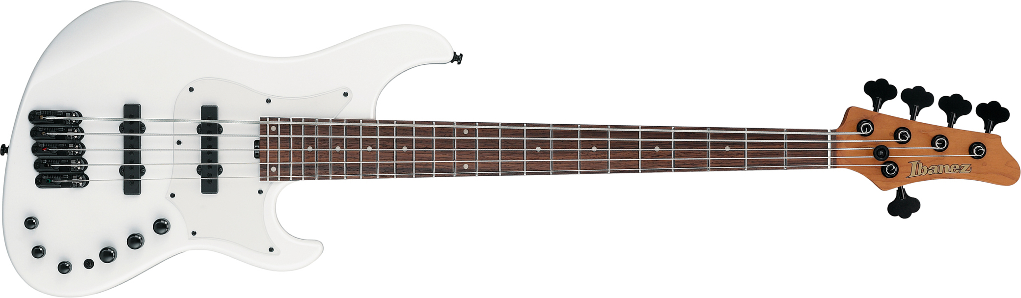 Ibanez Mdm1005 Pw Mode 5c Active Rw - Pearl White - Bajo eléctrico de cuerpo sólido - Main picture