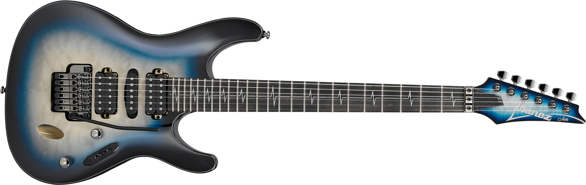 Ibanez Nita Strauss Jivajr Dse Signature Hsh Fr Eb - Deep Sea Blonde - Guitarra eléctrica con forma de str. - Main picture