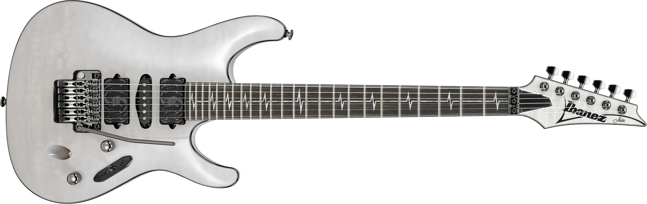 Ibanez Nita Strauss Jivax2 Gh Jap Signature Hsh Dimarzio Fr Eb - Ghost - Guitarra eléctrica con forma de str. - Main picture