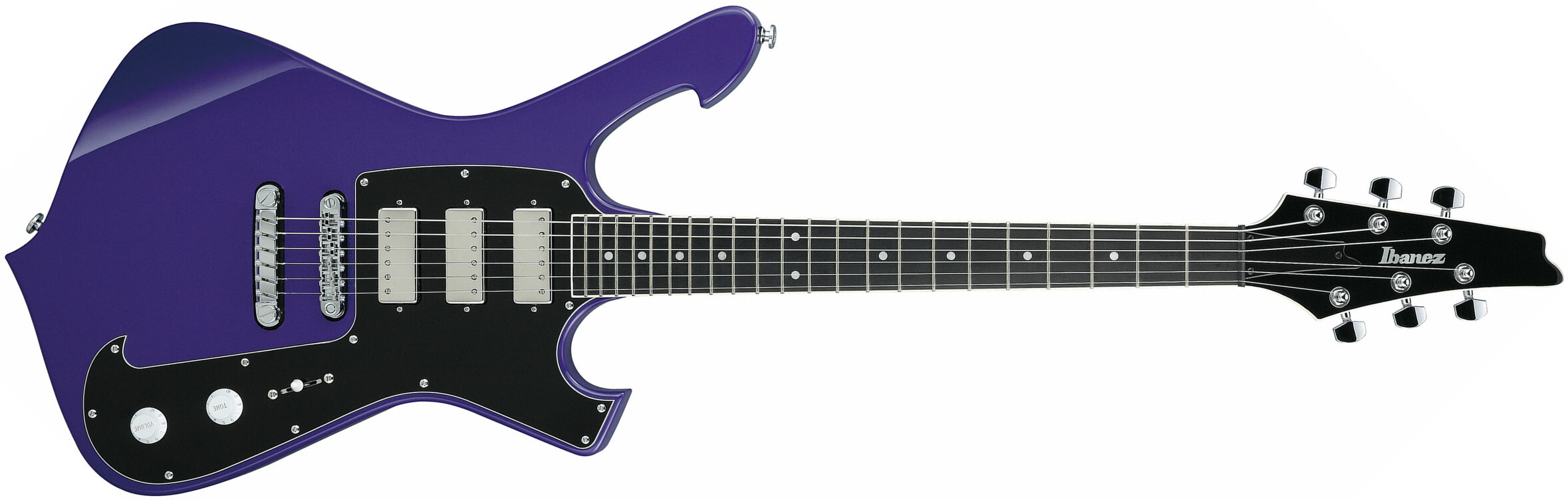 Ibanez Paul Gilbert Frm300 Pr Signature Hhh Ht Eb +housse - Purple - Guitarra eléctrica de autor - Main picture