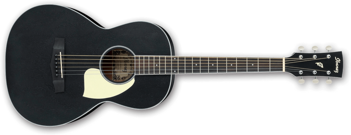 Ibanez Pn14 - Weathered Black Open Pore - Guitarra acústica & electro - Main picture