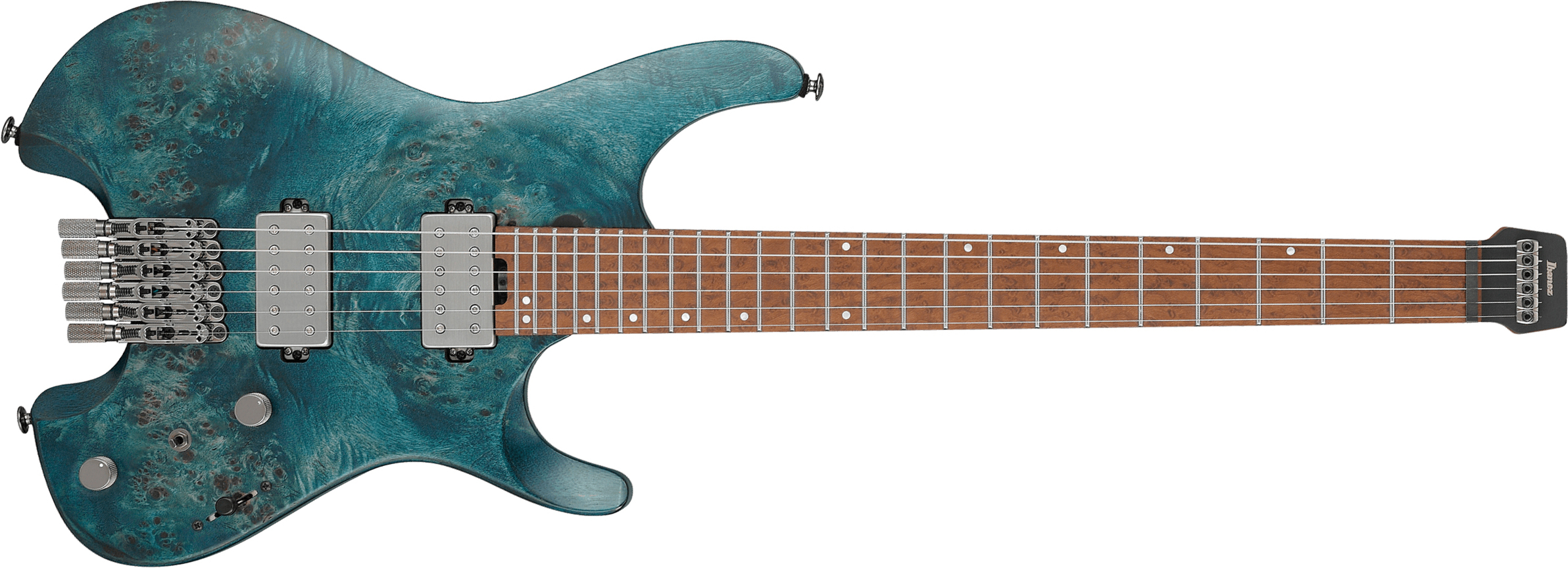 Ibanez Q52pb Col Quest Standard 2h Ht Mn - Cosmic Blue Low Gloss - Guitarra eléctrica de viaje - Main picture