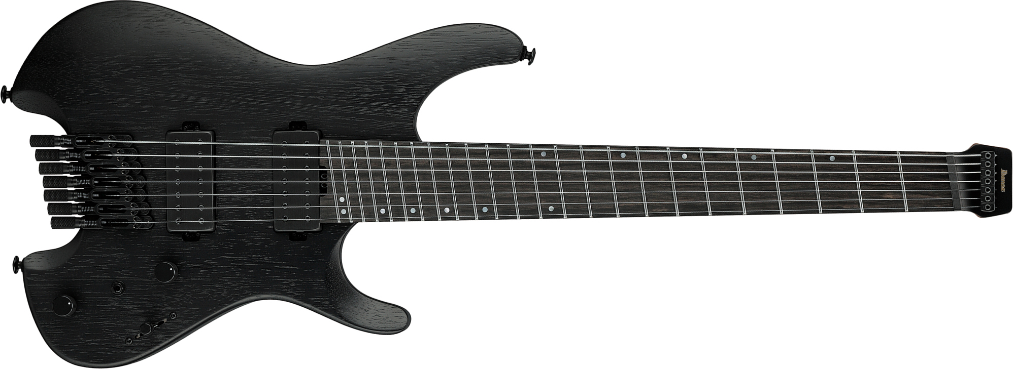 Ibanez Qx527b Wk Quest 7c 2h Ht Eb - Weathered Black - Guitarra eléctrica de doble corte - Main picture