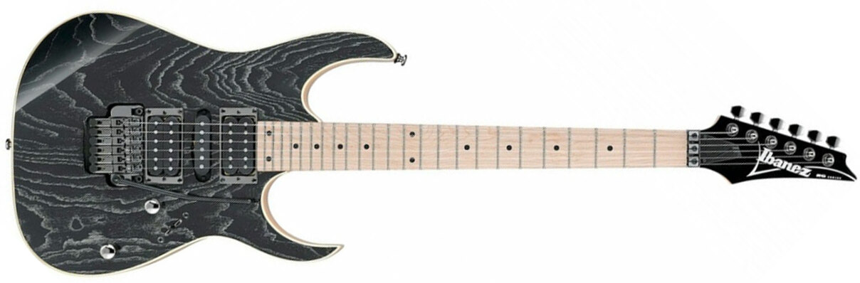 Ibanez Rg370ahmz Swk Standard Hsh Fr Mn - Silver Wave Black - Guitarra eléctrica con forma de str. - Main picture
