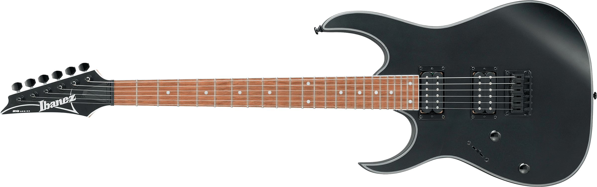 Ibanez Rg421exl Bkf Lh Gaucher Standard Hh Ht Jat - Black - Guitarra electrica para zurdos - Main picture