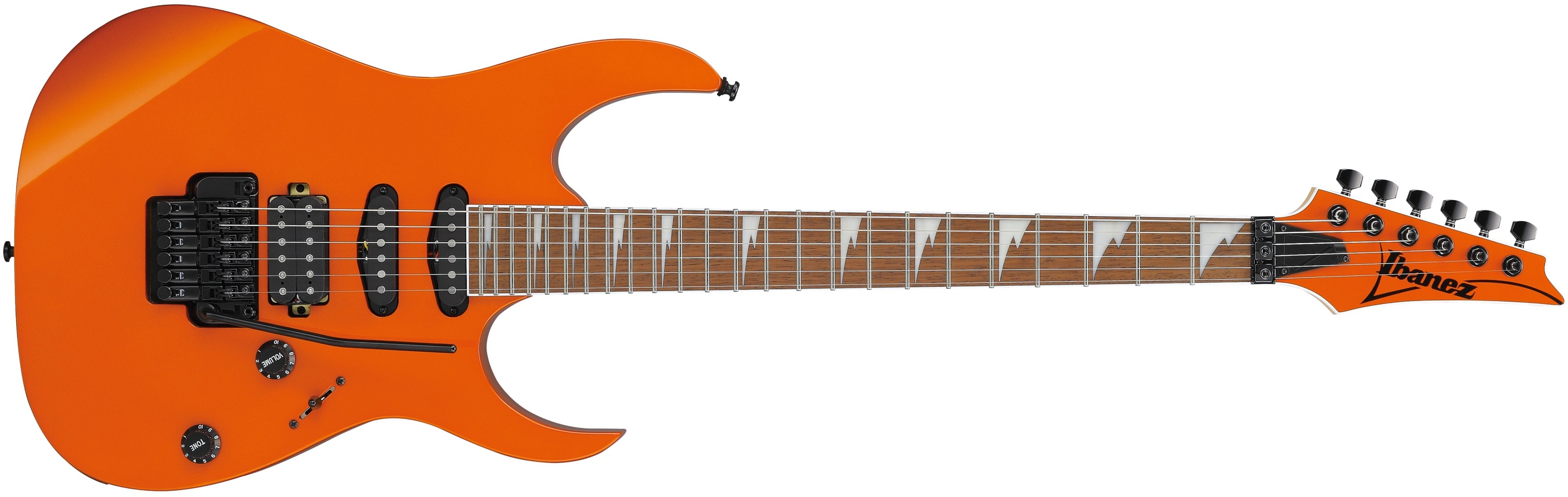 Ibanez Rg460dxrom Trem Hss Ja - Roadster Orange Metallic - Guitarra eléctrica con forma de str. - Main picture