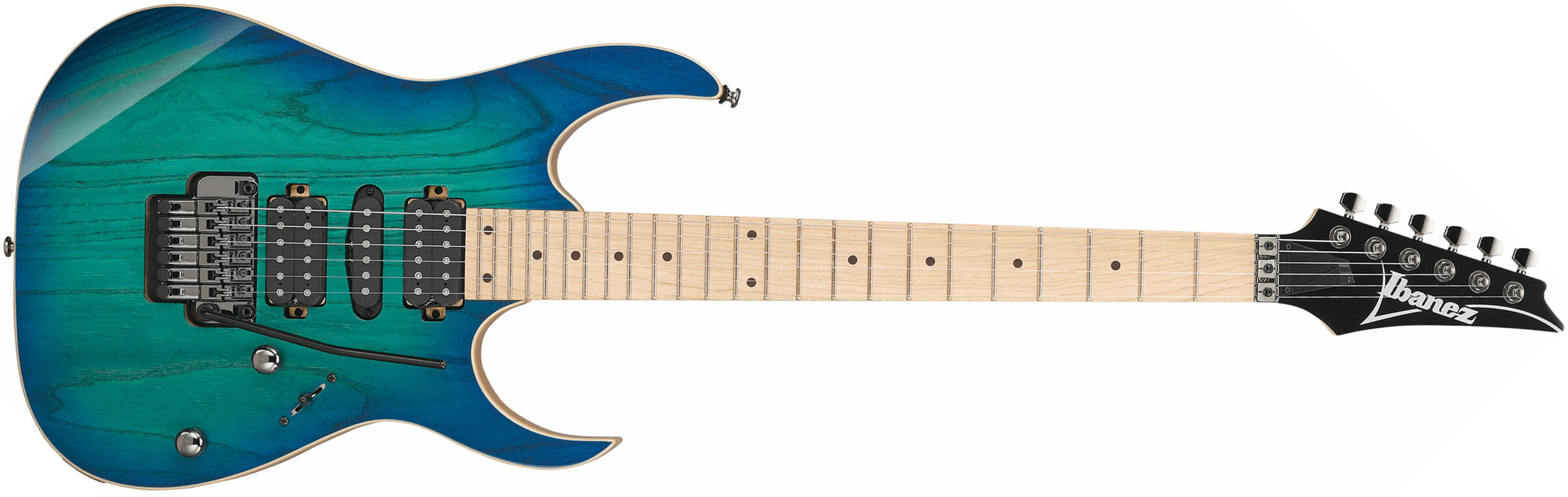 Ibanez Rg470ahm Bmt Standard Hsh Fr Mn - Blue Moon Burst - Guitarra eléctrica con forma de str. - Main picture