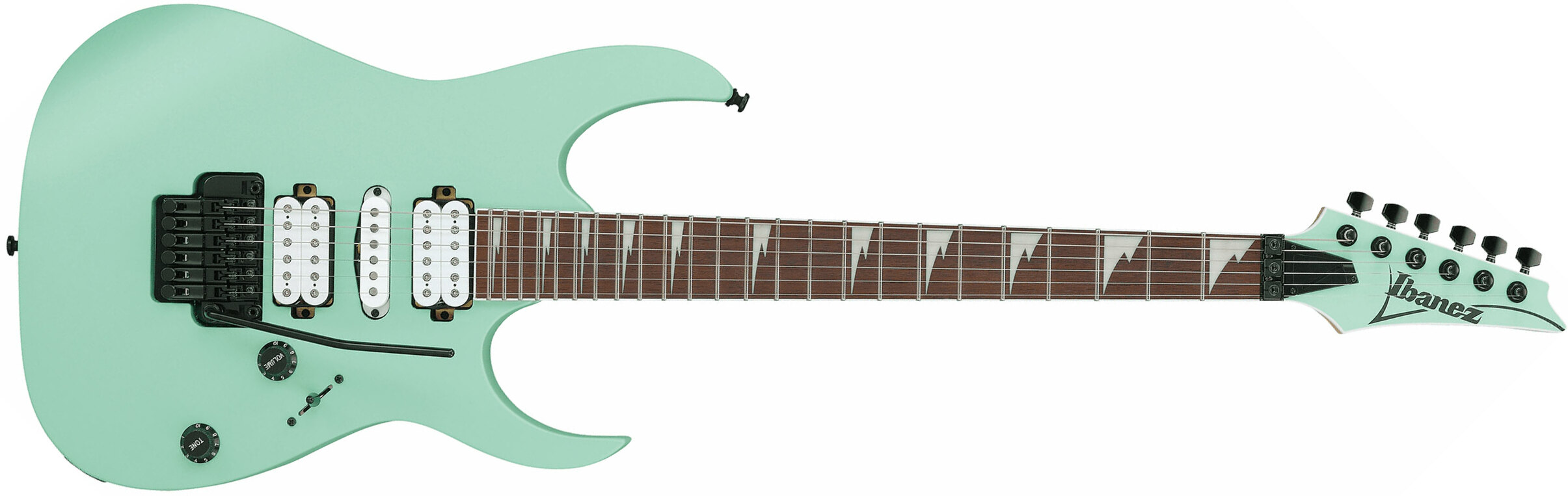 Ibanez Rg470dx Sfm Standard Hsh Fr Jat - Sea Foam Green Matte - Guitarra eléctrica con forma de str. - Main picture