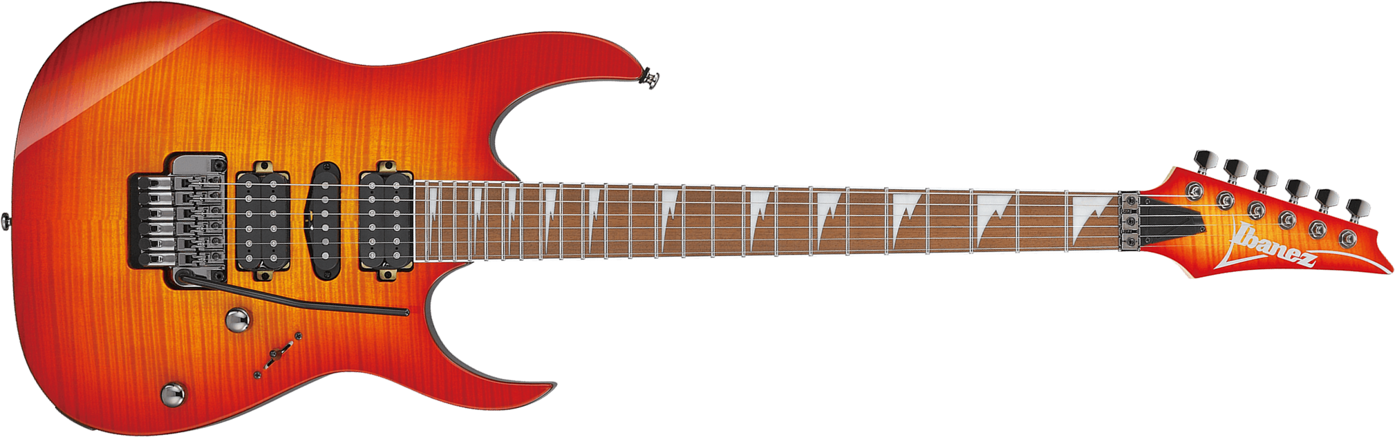 Ibanez Rg470dxfm Cs Standard Hsh Fr Jat - Cherry Sunburst - Guitarra eléctrica con forma de str. - Main picture