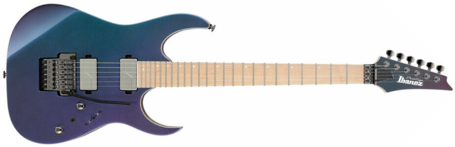 Ibanez Rg5120m Prt Prestige Japon Hh Fishman Fluence Fr Mn - Polar Lights - Guitarra eléctrica con forma de str. - Main picture