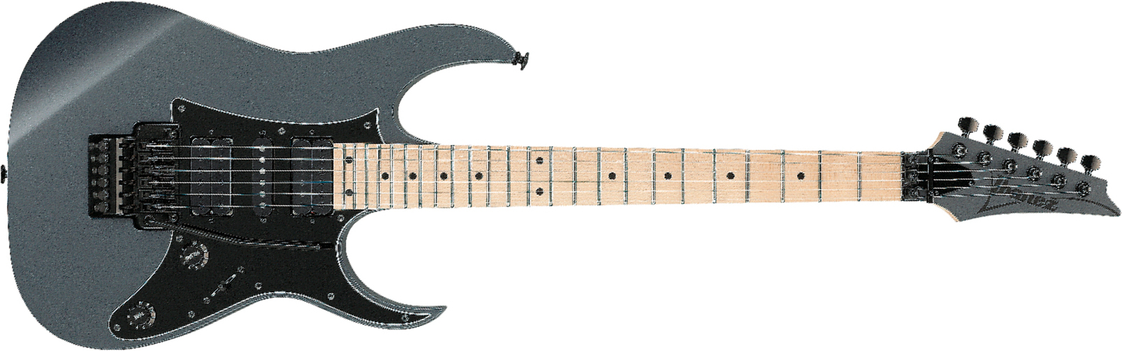Ibanez Rg550 Grf Genesis Jap Hsh Fr Mn - Gray Metallic Flat - Guitarra eléctrica con forma de str. - Main picture
