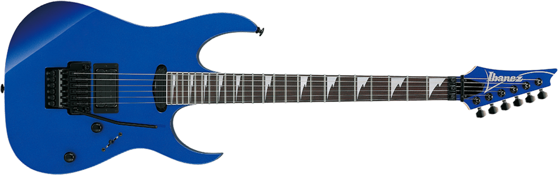 Ibanez Rg565r Lb Genesis Jap Hst Fr Rw - Laser Blue - Guitarra eléctrica con forma de str. - Main picture