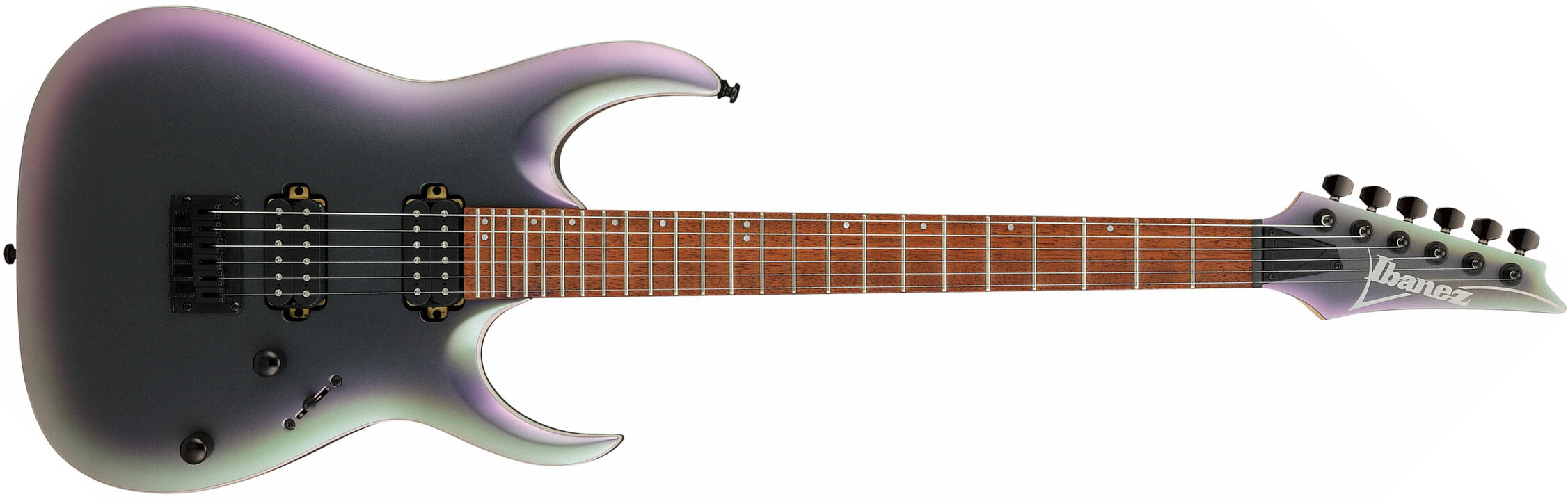 Ibanez Rga42ex Bam Standard Ht Hh Jat - Black Aurora Burst Matte - Guitarra eléctrica con forma de str. - Main picture