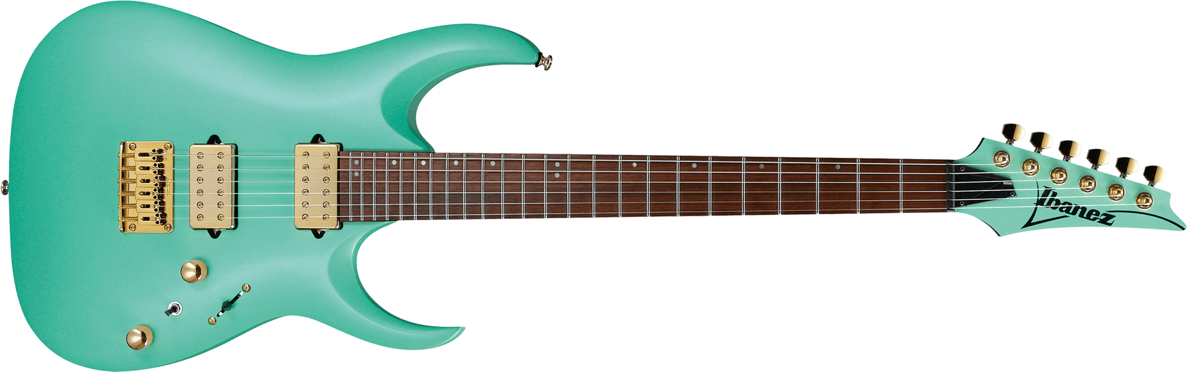 Ibanez Rga42hp Sfm Standard Hh Dimarzio Ht Jat - Sea Foam Green - Guitarra eléctrica con forma de str. - Main picture