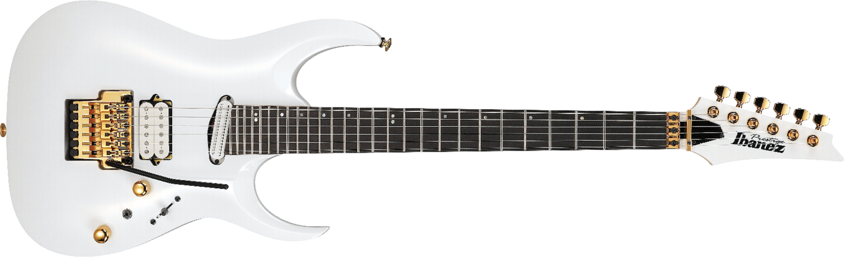 Ibanez Rga622xh Wh Axe Design Lab Jap 2h Trem Eb - White - Guitarra eléctrica con forma de str. - Main picture