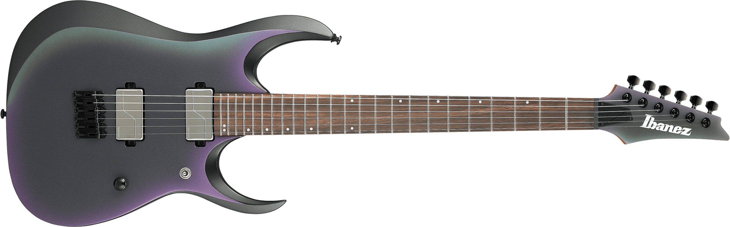 Ibanez Rgd61 Bam Standard 2h Fishman Fluence Modern Eb - Black Aurora Burst Matte - Guitarra eléctrica con forma de str. - Main picture