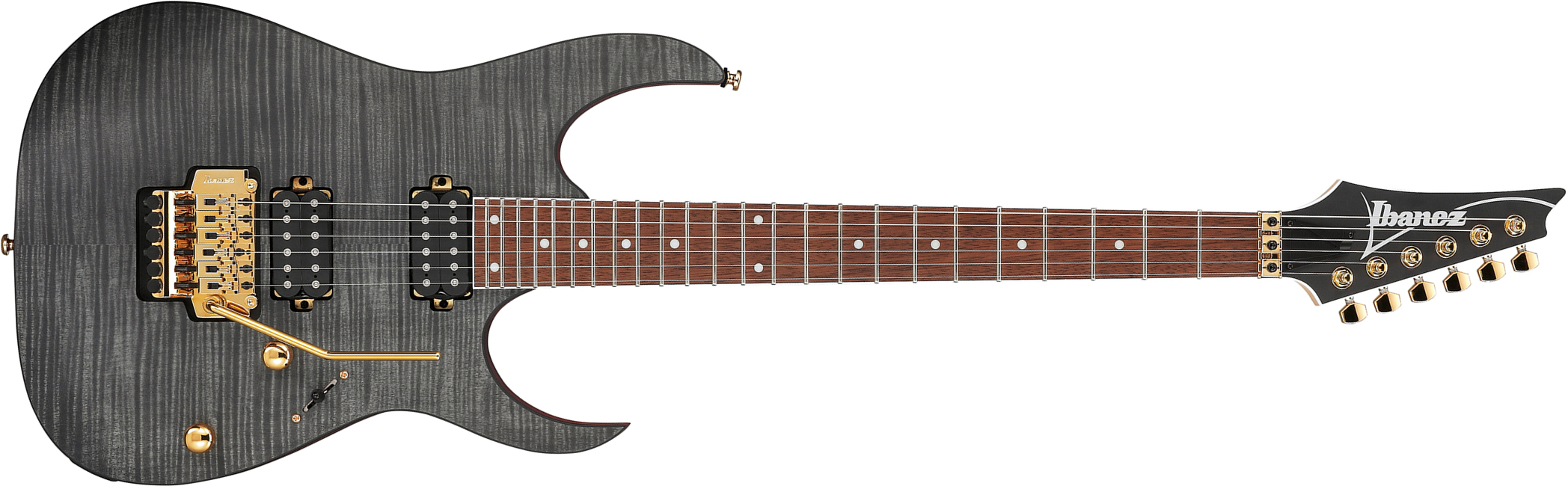 Ibanez Rgr420fmsp Tgf Standard Ltd 2h Fr Jat - Transparent Gray Flat - Guitarra electrica metalica - Main picture
