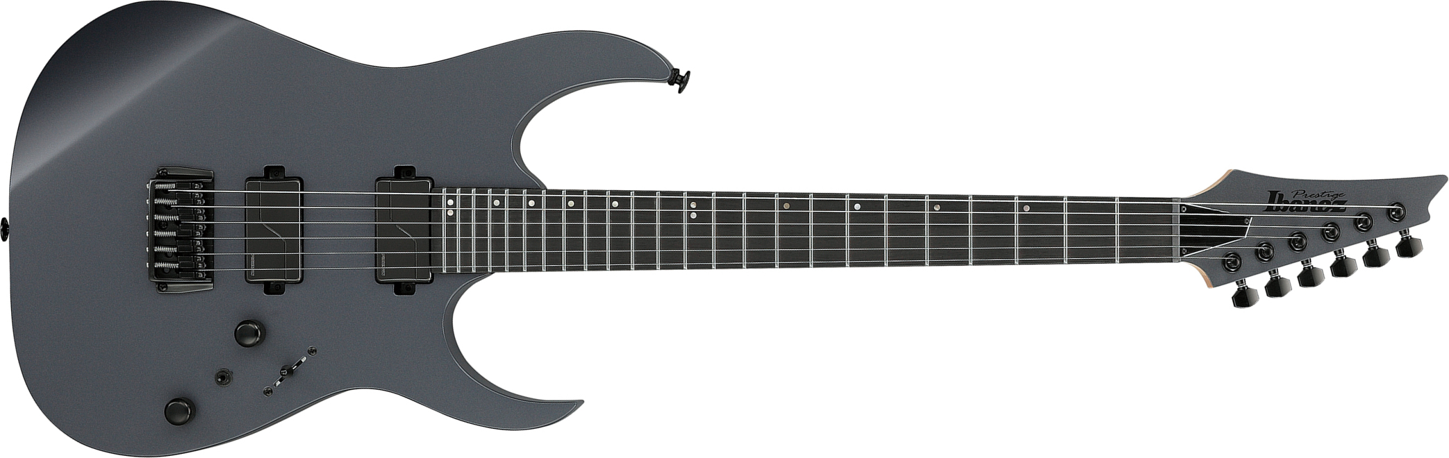 Ibanez Rgr5121rb Grf Prestige Jap 2h Fishman Fluence Ht Rw - Gray Metallic Flat - Guitarra eléctrica con forma de str. - Main picture