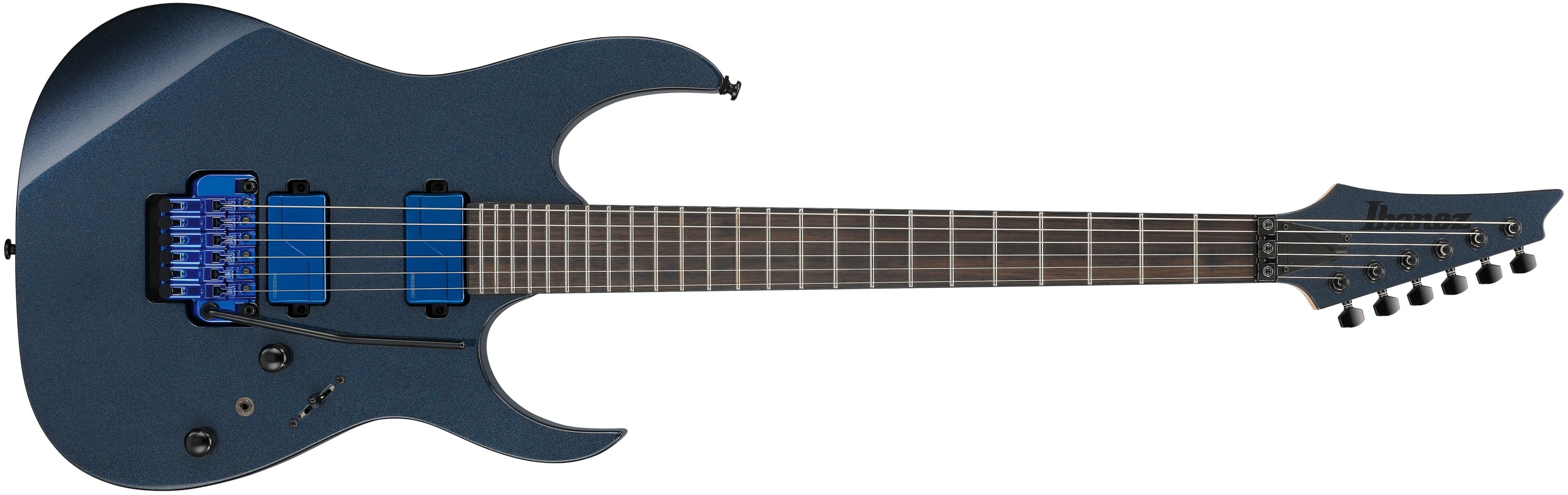 Ibanez Rgr6bspipt Trem Hh Eb - Iron Pewter - Guitarra eléctrica con forma de str. - Main picture