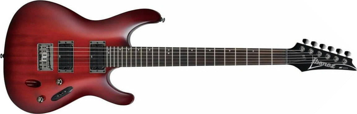 Ibanez S521 Bbs Standard Hh Ht Jat - Blackberry Sunburst - Guitarra eléctrica con forma de str. - Main picture