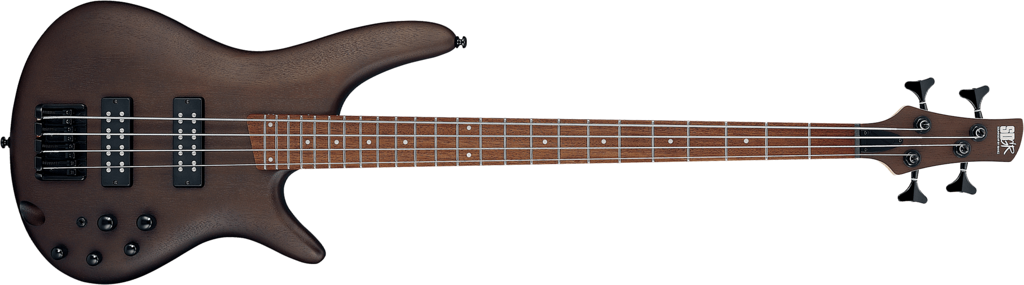 Ibanez Sr300eb Wnf Standard Active Jat - Walnut Flat - Bajo eléctrico de cuerpo sólido - Main picture