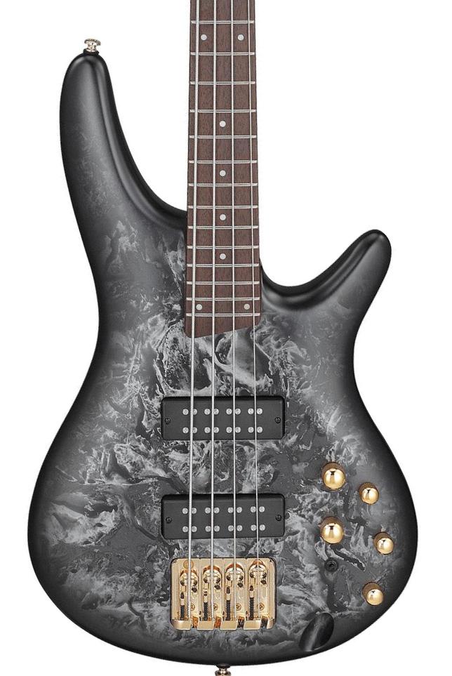 Ibanez Sr300edx Bzm Standard Active Jat - Black Ice Frozen Matte - Bajo eléctrico de cuerpo sólido - Main picture