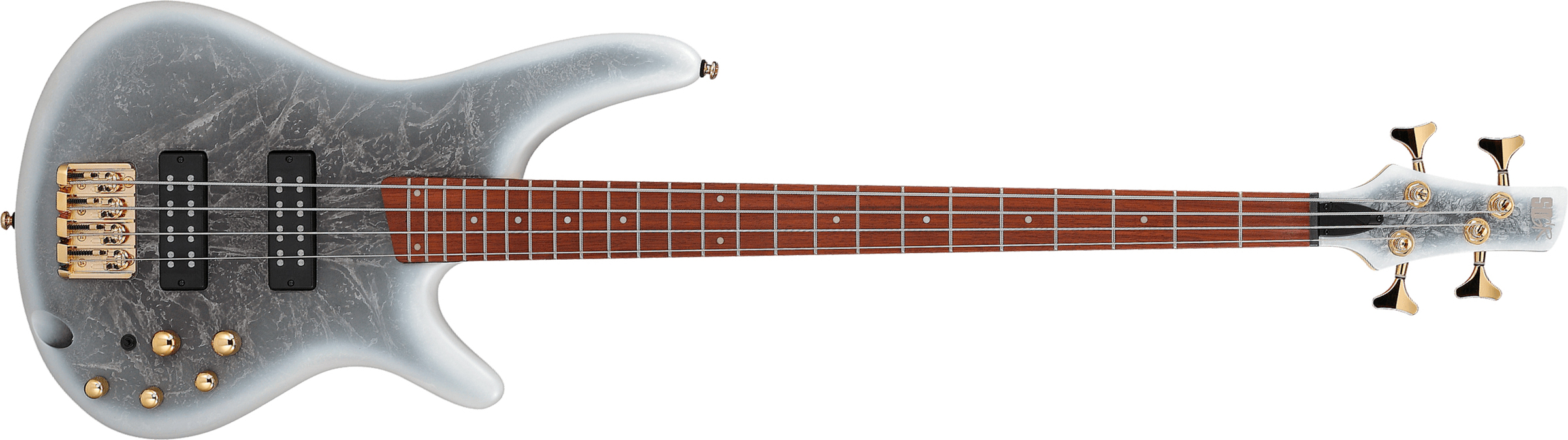 Ibanez Sr300edx Fbm Standard Ltd Active Jat - Frozen Black Glacier Matte - Bajo eléctrico de cuerpo sólido - Main picture