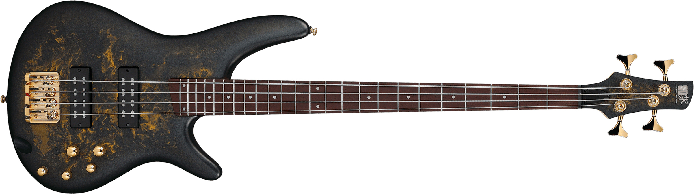 Ibanez Sr300edx Fdm Standard Ltd Active Jat - Frozen Gold Matte - Bajo eléctrico de cuerpo sólido - Main picture