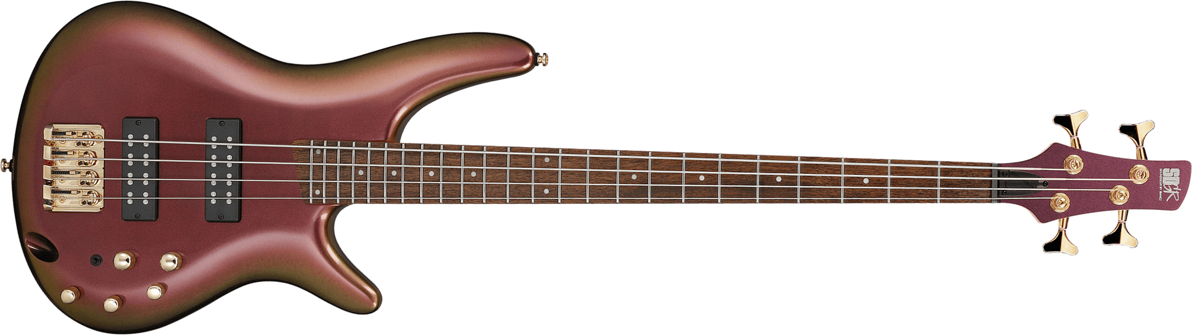 Ibanez Sr300edx Rgc Standard Active Jat - Rose Gold Chameleon - Bajo eléctrico de cuerpo sólido - Main picture