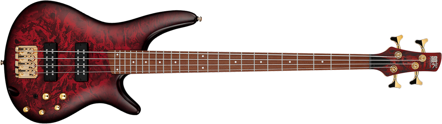 Ibanez Sr300edx Wzm Standard Active Jat - Wine Red Frozen Matte - Bajo eléctrico de cuerpo sólido - Main picture