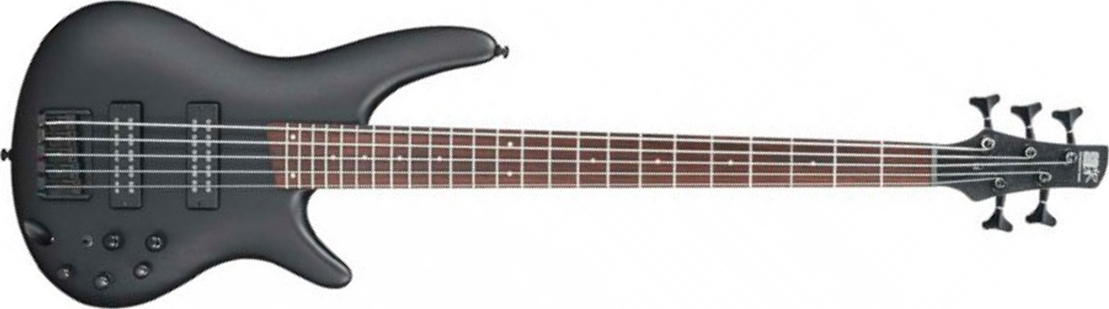 Ibanez Sr305eb Wk Standard 5c Active Jat - Weathered Black - Bajo eléctrico de cuerpo sólido - Main picture