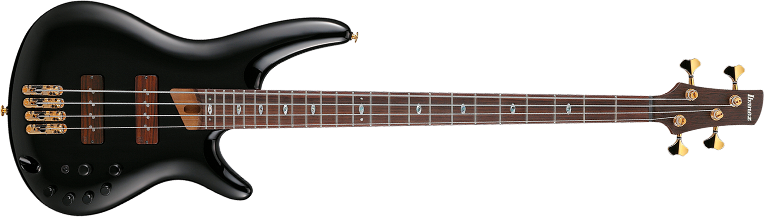 Ibanez Sr3500 Bk Prestige Jap 4c Active Rw - Black - Bajo eléctrico de cuerpo sólido - Main picture