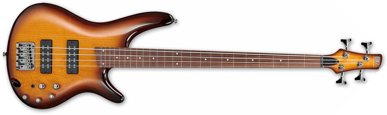 Ibanez Sr370ef Bbt Standard Fretless Active Jat - Brown Burst - Bajo eléctrico de cuerpo sólido - Main picture