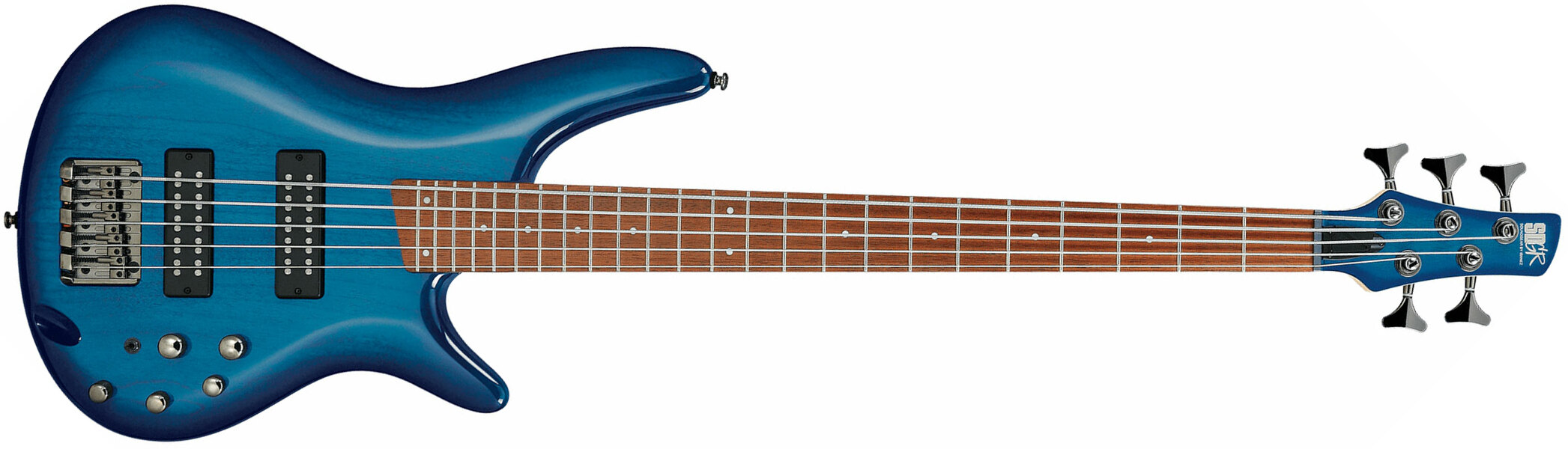 Ibanez Sr375e Spb Standard 5c Active Jat - Sapphire Blue - Bajo eléctrico de cuerpo sólido - Main picture
