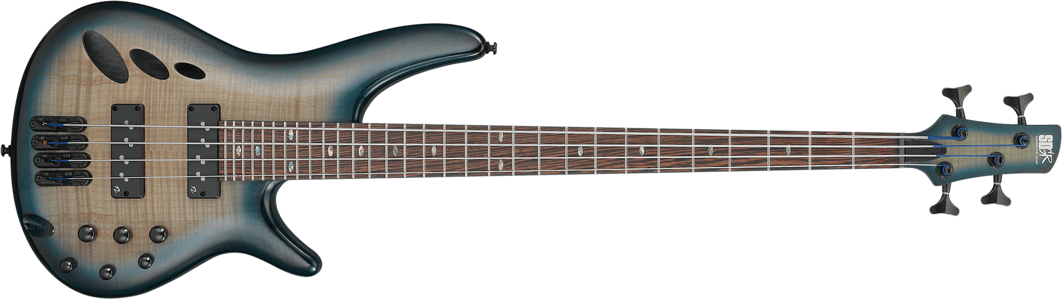 Ibanez Srd900 Ctl Workshop Active Piezo Pp - Cosmic Blue Starburst - Bajo eléctrico semi caja - Main picture