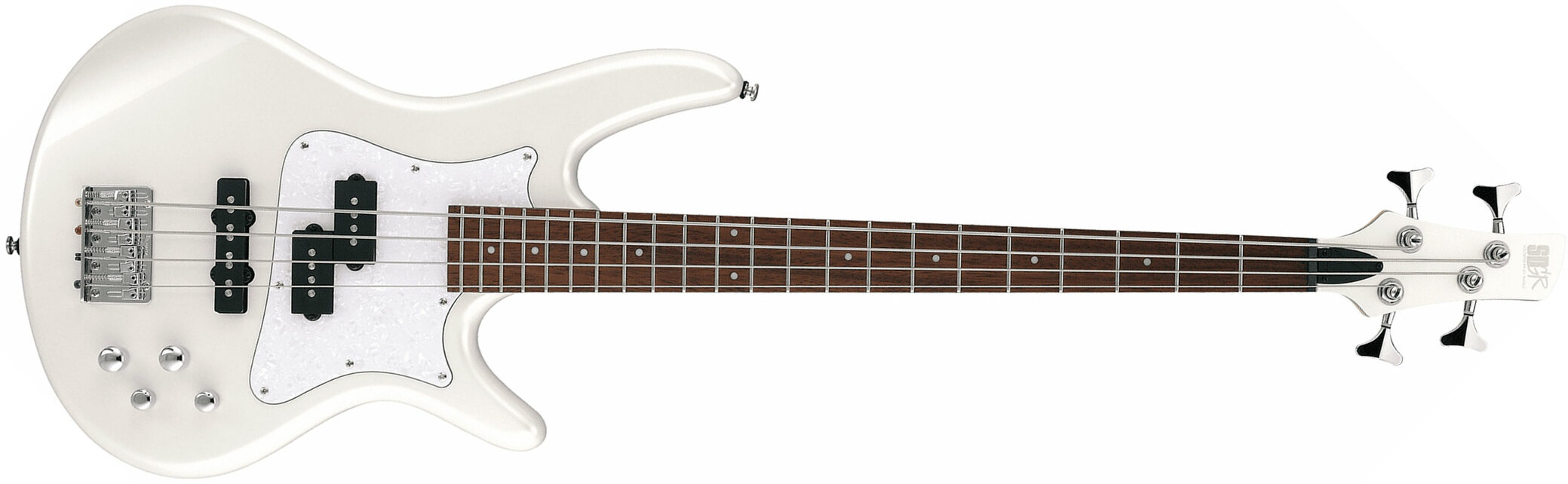 Ibanez Srmd200 Pw Sr Mezzo Active Jat - Pearl White - Bajo eléctrico para niños - Main picture