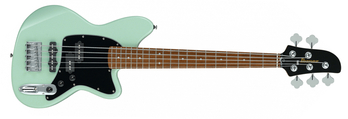 Ibanez Tmb35 Mgr Talman Bass 5-cordes Jat - Mint Green - Bajo eléctrico para niños - Main picture