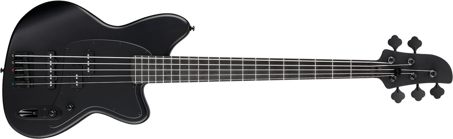 Ibanez Tmb425b Bkf Standard Talman Bass 5c Active Ebo - Black Flat - Bajo eléctrico de cuerpo sólido - Main picture