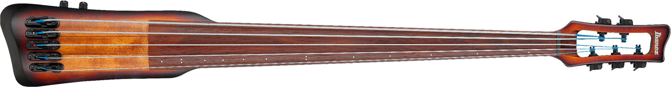 Ibanez Ub805 Mob Upright Bass 5c Jat - Mahogany Oil Burst - Bajo eléctrico de cuerpo sólido - Main picture