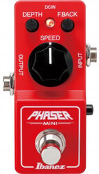 Pedal de chorus / flanger / phaser / modulación / trémolo Ibanez PHMINI Phaser