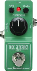 Pedal overdrive / distorsión / fuzz Ibanez Tube Screamer TS Mini
