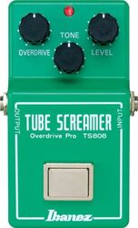 Pedal overdrive / distorsión / fuzz Ibanez Tube Screamer TS808